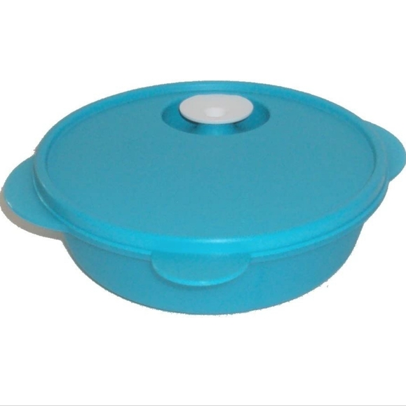 Tupperware CrystalWave Microwave Lunch N Dish Divided Bowl - Picture 2 of 8